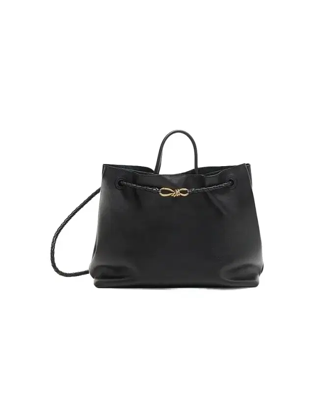 Bottega Veneta Women's Andiamo  Leather Top Handle Bag - Black