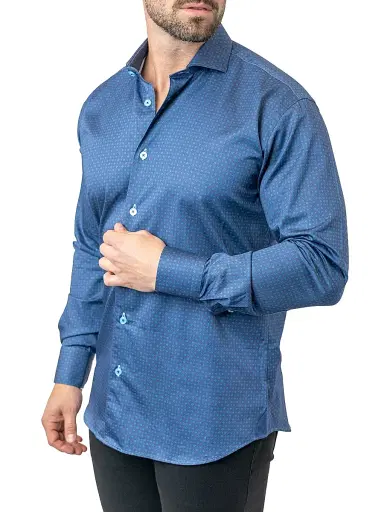 Maceoo Men's Einstein Stamped 01 Shirt | Thumbnail 7 Maceoo Men's Einstein Stamped 01 Shirt | Thumbnail 7