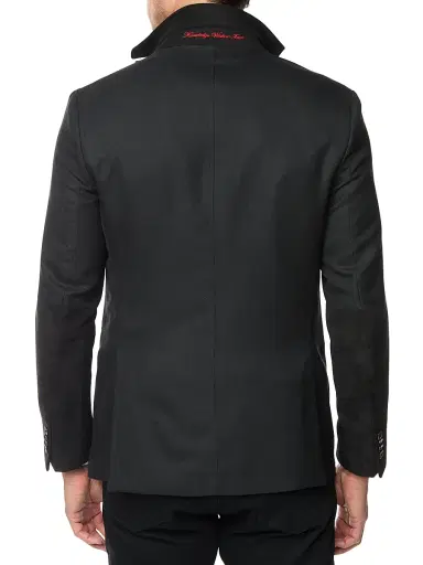 Robert Graham Men's Jetset Wool-Blend Single-Breasted Blazer | Thumbnail 3 Robert Graham Men's Jetset Wool-Blend Single-Breasted Blazer | Thumbnail 3