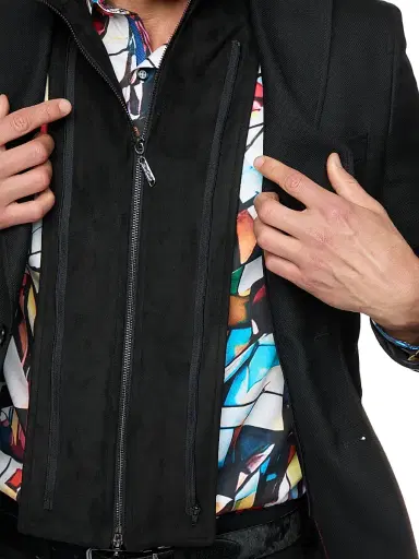 Robert Graham Men's Jetset Wool-Blend Single-Breasted Blazer | Thumbnail 6 Robert Graham Men's Jetset Wool-Blend Single-Breasted Blazer | Thumbnail 6