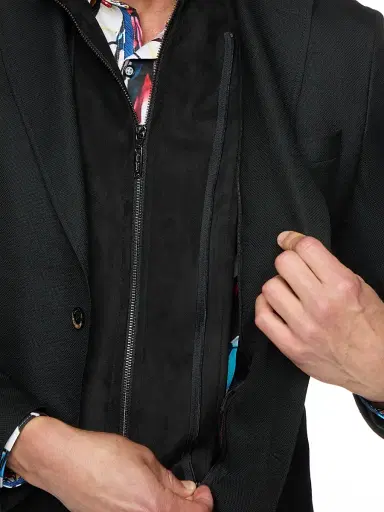 Robert Graham Men's Jetset Wool-Blend Single-Breasted Blazer | Thumbnail 9 Robert Graham Men's Jetset Wool-Blend Single-Breasted Blazer | Thumbnail 9
