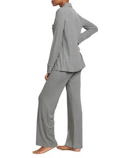 Skims Women's Soft Lounge Sleep Set - Heather Gray - Size Small | Thumbnail 5