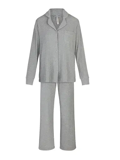 Skims Women's Soft Lounge Sleep Set - Heather Gray - Size Small | Thumbnail 1