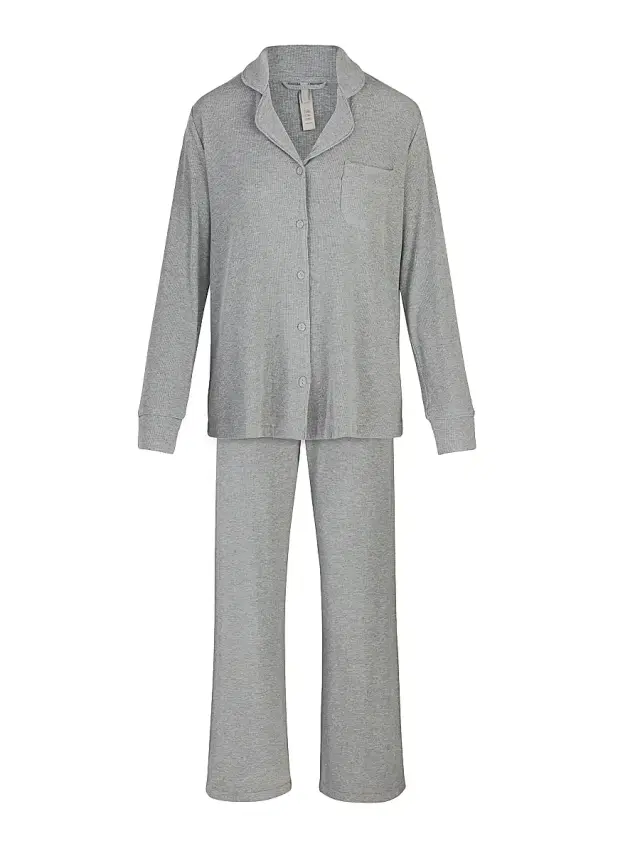 SKIMS Women's Soft Lounge Sleep Set - Heather Gray