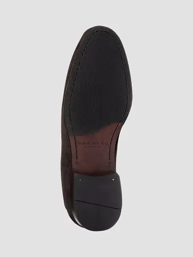 To Boot New York Men's Ronny Suede Penny Loafers - Softy Ebano - Size 9.5 | Thumbnail 5