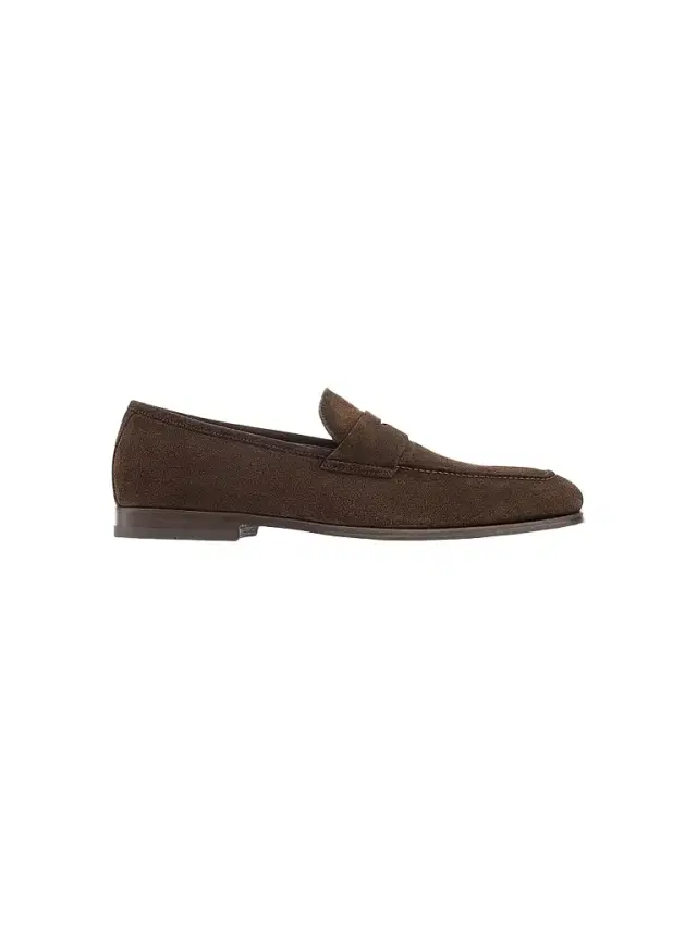 Men's Ronny Suede Penny Loafers - Softy Ebano - Size 9.5 Men's Ronny Suede Penny Loafers - Softy Ebano - Size 9.5