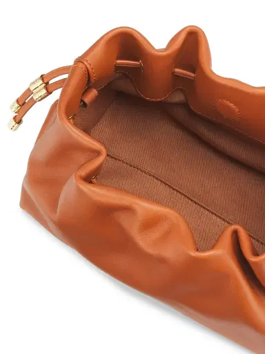 Ulla Johnson Women's Mini Remy Satin Drawstring Bag - Sierra | Thumbnail 4
