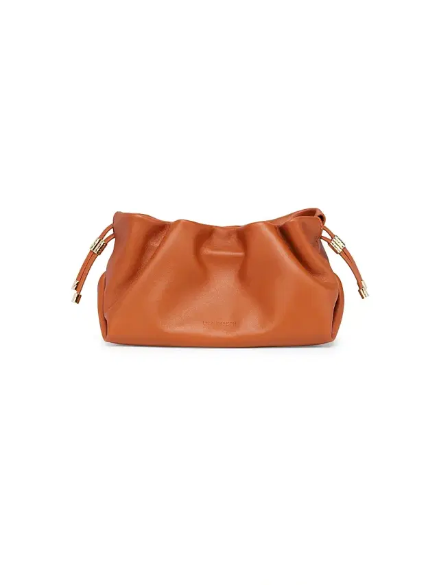 Ulla Johnson Women's Mini Remy Satin Drawstring Bag - Sierra