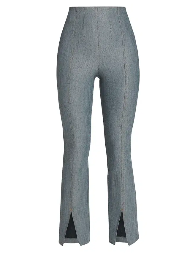 Cinq à Sept Women's Laurie High-Rise Stretch Flared Crop Jeans - Indigo