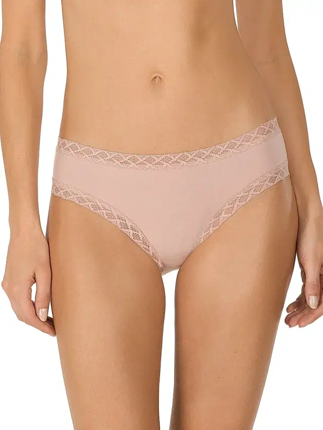Natori Women's Bliss Cotton Girl Briefs - Rose Beige - Size XXL
