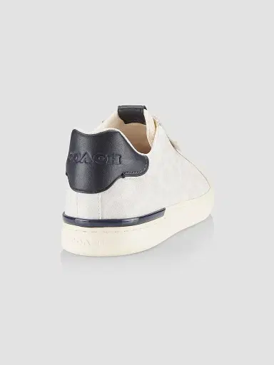 COACH Men's Low-Top Monogram Logo Sneakers - Chalk Cobalt | Thumbnail 3