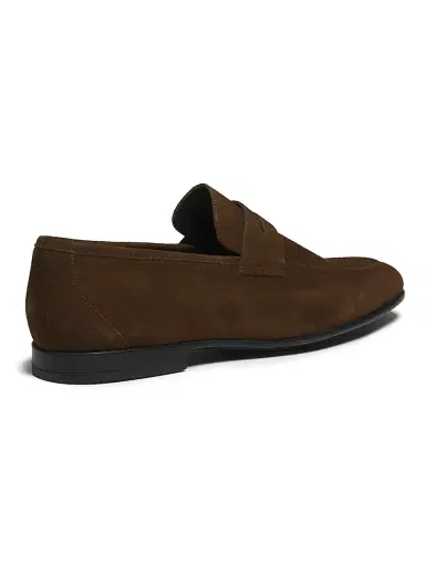 To Boot New York Men's Dunmore Suede Penny Loafers - Softymarone - Size 14 | Thumbnail 3 To Boot New York Men's Dunmore Suede Penny Loafers - Softymarone - Size 14 | Thumbnail 3