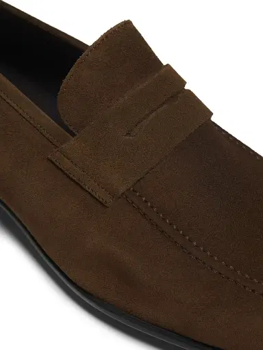 To Boot New York Men's Dunmore Suede Penny Loafers - Softymarone - Size 14 | Thumbnail 6 To Boot New York Men's Dunmore Suede Penny Loafers - Softymarone - Size 14 | Thumbnail 6