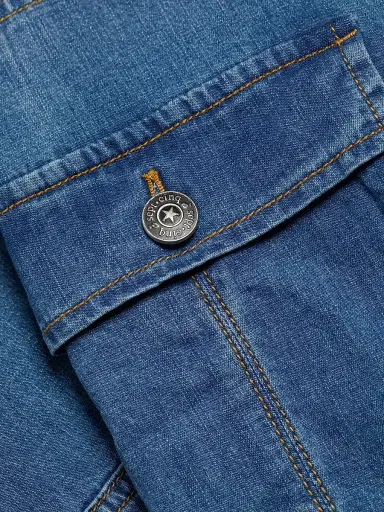 Cinq à Sept Women's Zola Denim Cargo Pants | Thumbnail 7