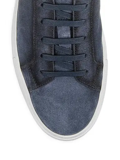 To Boot New York Men's Derrick Suede Low-Top Sneakers - Blue - Size 9 | Thumbnail 3