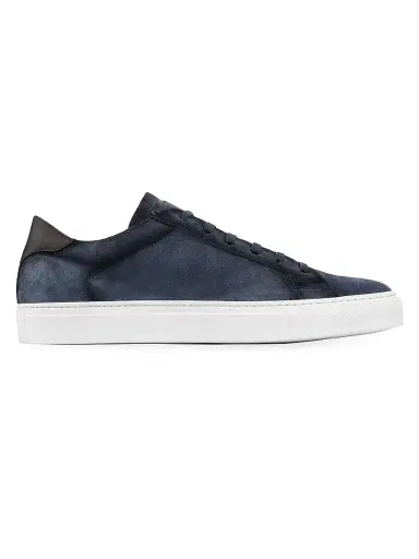To Boot New York Men's Derrick Suede Low-Top Sneakers - Blue - Size 9 | Thumbnail 1