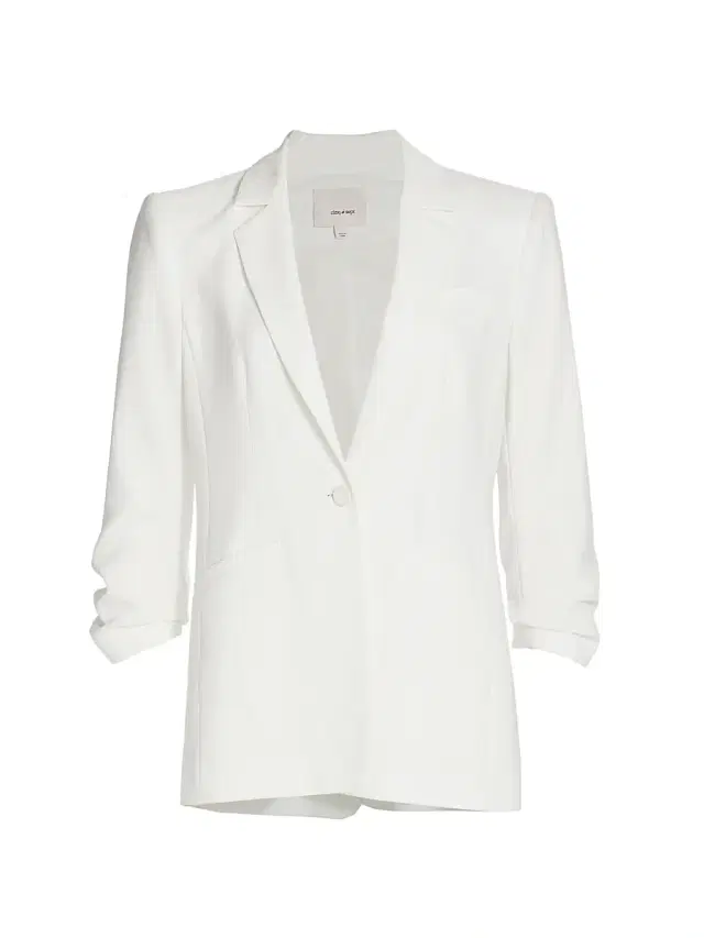 Women's Khloe Crepe Ruched Blazer -
