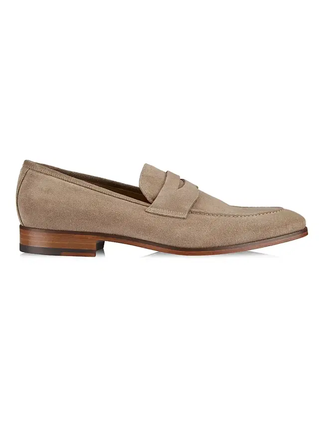 Men's Tesoro Suede Loafers - Softy Ardesia