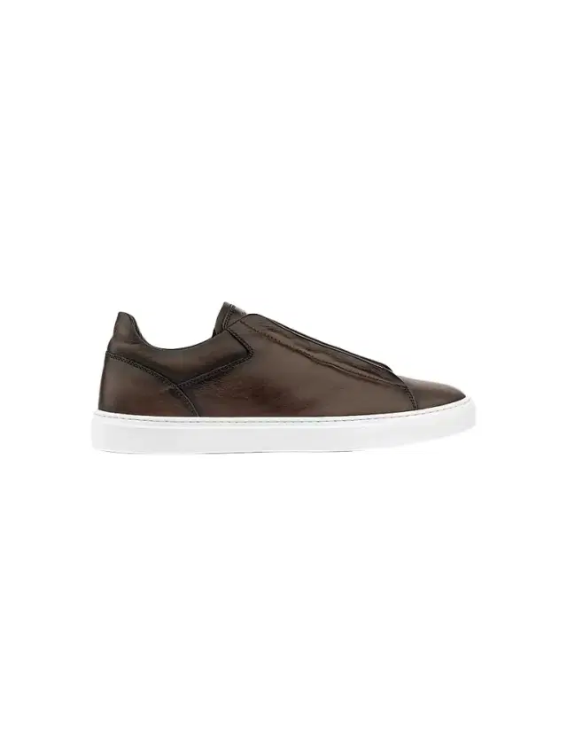 To Boot New York Men's Ainsworth Leather Low-Top Sneakers - Nappa Moro