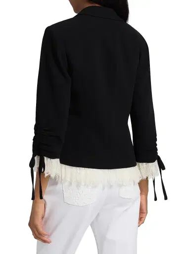 Cinq à Sept Women's Roxie Le Petite Blazer - Black | Thumbnail 5