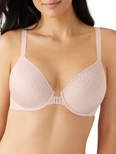Wacoal Women's Back Appeal Front-Close T-Shirt Bra - Rose Dust - Size 38G | Thumbnail 2 Wacoal Women's Back Appeal Front-Close T-Shirt Bra - Rose Dust - Size 38G | Thumbnail 2