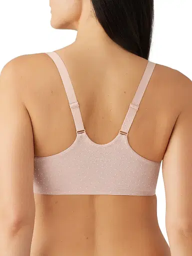 Wacoal Women's Back Appeal Front-Close T-Shirt Bra - Rose Dust - Size 38G | Thumbnail 4 Wacoal Women's Back Appeal Front-Close T-Shirt Bra - Rose Dust - Size 38G | Thumbnail 4