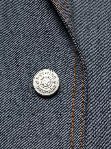 Cinq à Sept Women's Louisa Gathered Sleeve Jacket - Light Indigo | Thumbnail 7