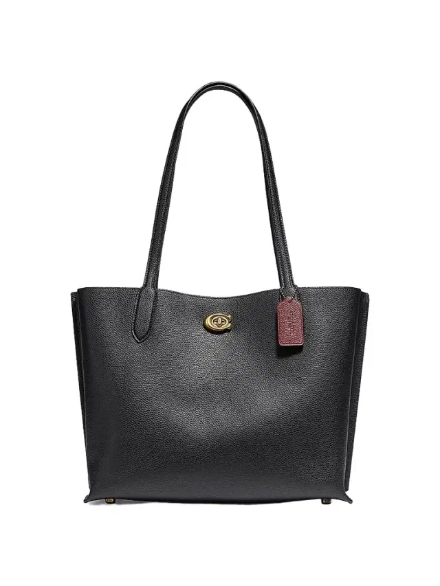 COACH Women's Willow Leather Tote - Black