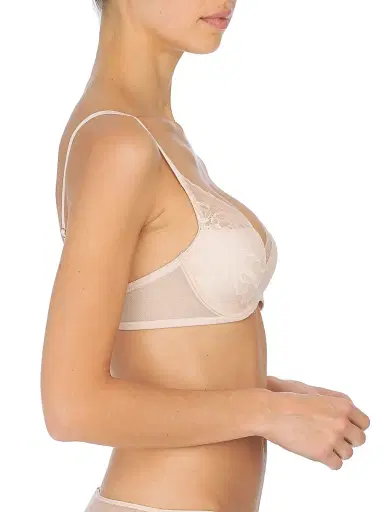 Natori Women's Flora Lace Plunge Bra - Cameo Rose - Size 30B | Thumbnail 2