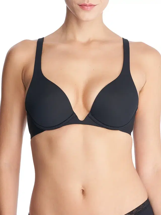 Women's Verge Plunge Convertible Bra - Black