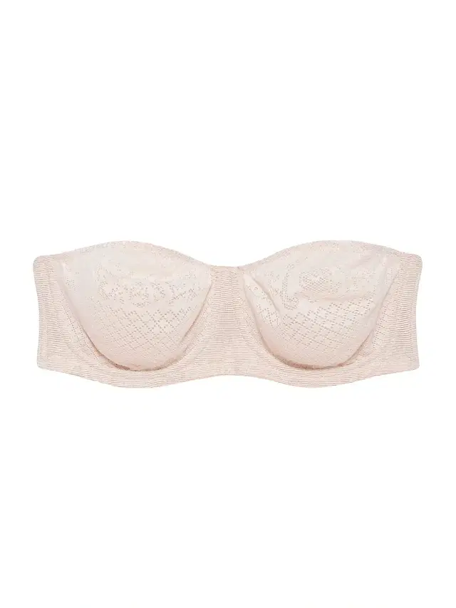 Women's Visual Effects Strapless Minimizer Bra - Sand