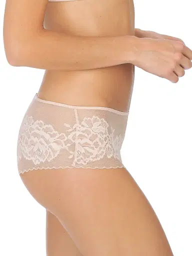 Natori Women's Flora Girl Brief - Cameo Rose - Size XL | Thumbnail 2