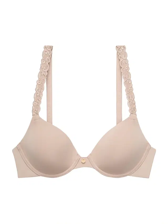 Natori Women's Pure Luxe Plunge T-Shirt Bra - Cafe - Size 30G