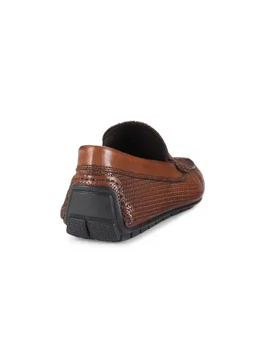 To Boot New York Men's Magnus Leather Driving Moccasins - Cuoio - Size 12 | Thumbnail 3