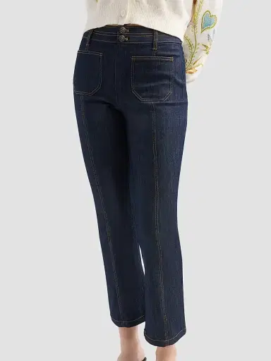 Cinq à Sept Women's Dorothea Pants - Indigo - Size 16 | Thumbnail 5 Cinq à Sept Women's Dorothea Pants - Indigo - Size 16 | Thumbnail 5