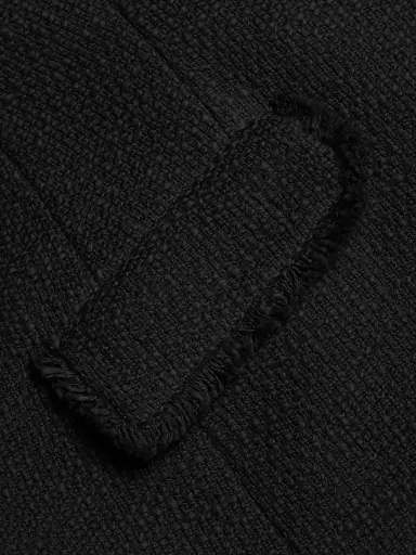 Cinq à Sept Women's Khloe Boucle Blazer - Black - Size 2 | Thumbnail 7