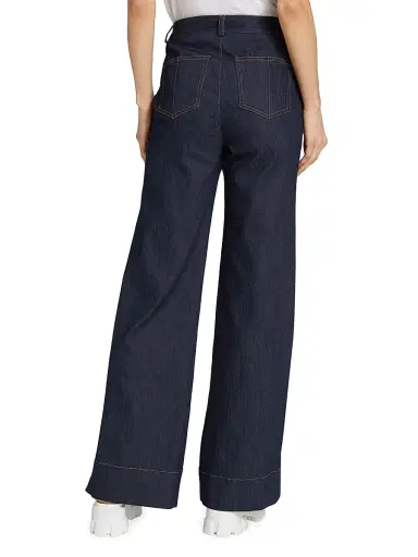Cinq à Sept Women's Benji Flared Leg Pants - Indigo | Thumbnail 5