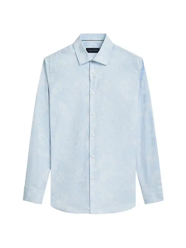 Bugatchi Men's Julian Floral Cotton Button-Front Shirt - Sky