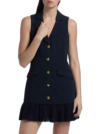 Cinq à Sept Women's Regan Blazer Minidress - Navy | Thumbnail 3