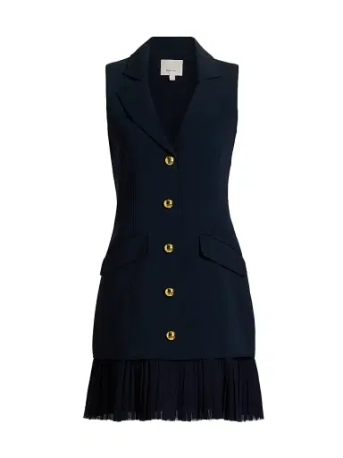 Cinq à Sept Women's Regan Blazer Minidress - Navy | Thumbnail 1