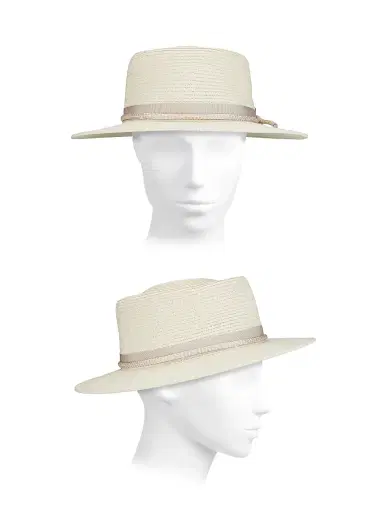 rag & bone Women's Somer Straw Fedora | Thumbnail 3 rag & bone Women's Somer Straw Fedora | Thumbnail 3