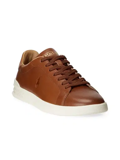 Polo Ralph Lauren Men's Heritage Court II Leather Sneakers | Thumbnail 2 Polo Ralph Lauren Men's Heritage Court II Leather Sneakers | Thumbnail 2