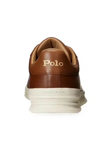 Polo Ralph Lauren Men's Heritage Court II Leather Sneakers | Thumbnail 3 Polo Ralph Lauren Men's Heritage Court II Leather Sneakers | Thumbnail 3