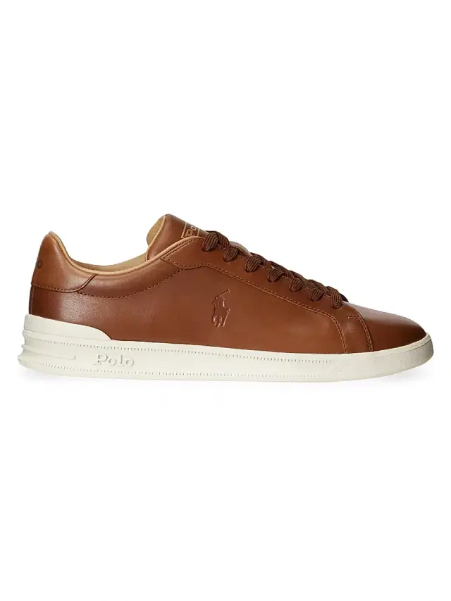 Polo Ralph Lauren Men's Heritage Court II Leather Sneakers