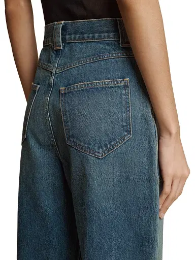 Khaite Women's Hewitt High-Rise Jeans - Stinson | Thumbnail 6 Khaite Women's Hewitt High-Rise Jeans - Stinson | Thumbnail 6
