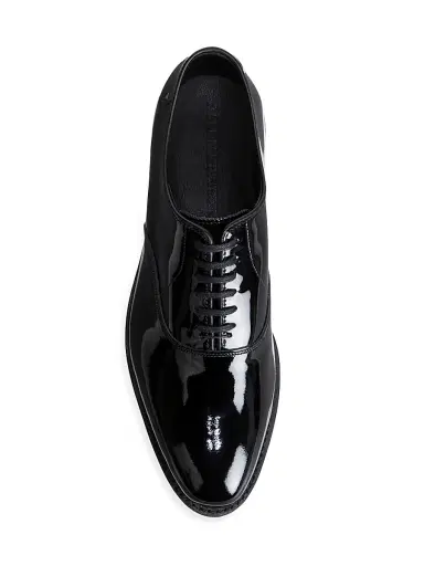 Allen Edmonds Men's Carlyle Leather Oxfords - Black Patent - Size 13 | Thumbnail 3 Allen Edmonds Men's Carlyle Leather Oxfords - Black Patent - Size 13 | Thumbnail 3