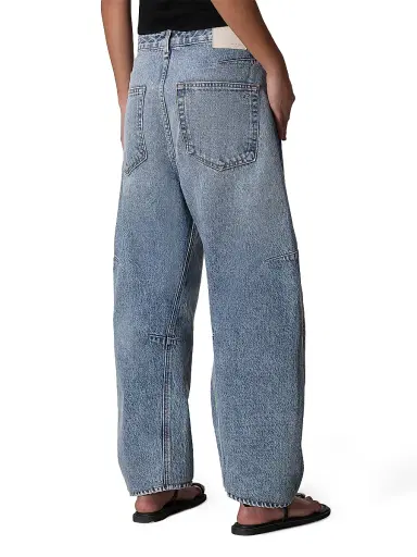 rag & bone Women's Charlie Barrel Jeans - Harmony | Thumbnail 4