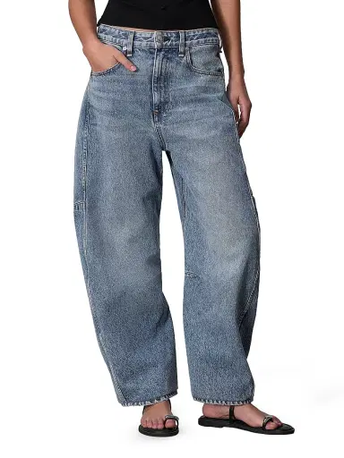 rag & bone Women's Charlie Barrel Jeans - Harmony | Thumbnail 1