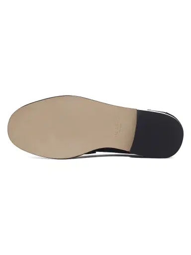 rag & bone Women's Carter Leather Loafers - Black | Thumbnail 4