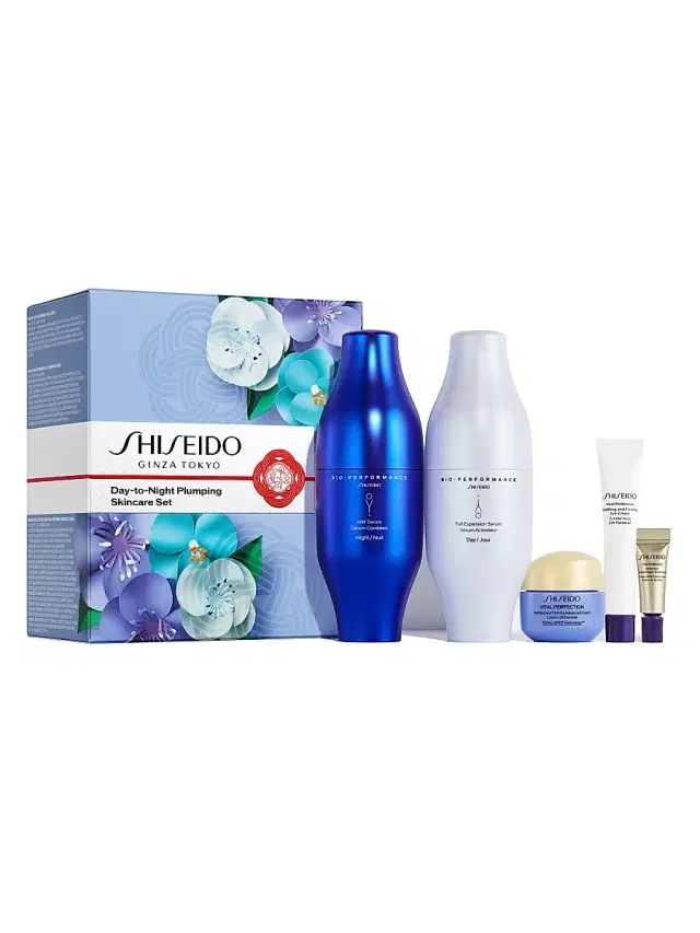 Shiseido Women's Day-To-Night 5-Piece Plumping Skincare Set